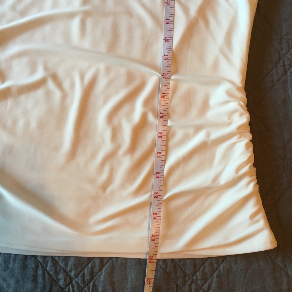 Anne Klein White Work Tank (Lined) Size Large NWT - Picture 7 of 8